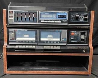 16CT139Sanyo Turntable Stereo Music System GXT747A