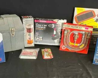 16CT145Mystery Garage And Household Goods, And Tools