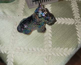 Carnival Glass Scottie
