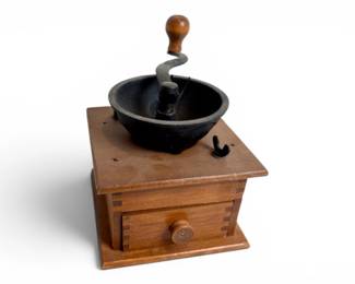 Vintage Cast Iron Coffee Grinder