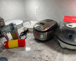 rice cooker, popcorn popper
