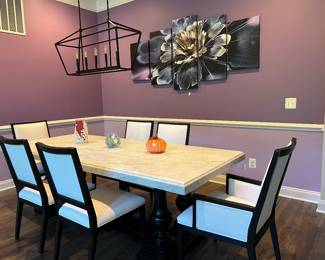 Restoration Hardware table and chairs