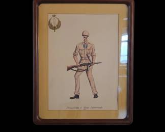 Vintage Italian Paratrooper Uniform Prints third image