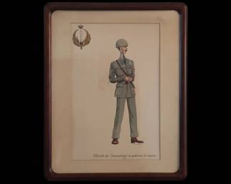 Vintage Italian Paratrooper Uniform Prints second image