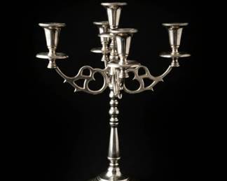 Ridgewells SilverPlated FiveLight Candelabra fourth image