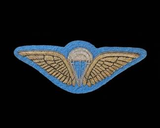 British Royal Air Force Parachutist Jump Wings Patch