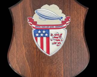 RheinMain Air Base Germany Commemorative Plaque
