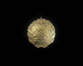 Soviet Bulgarian Peoples Army Cap Badge