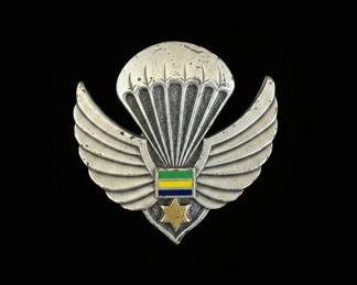Gabon Paratrooper Qualification Badge first Type