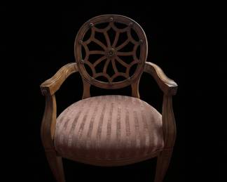 Hepplewhite Style SpiderBack Armchair