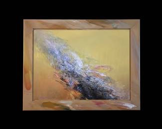 Abstract Expressionist Oil Painting