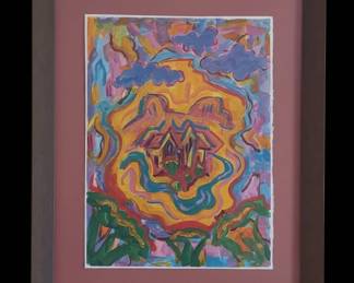 Original Expressionist Painting by Bennett