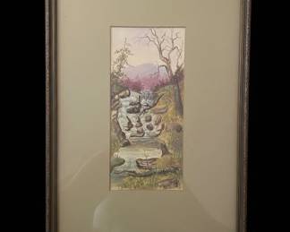 Original Landscape Watercolor Painting