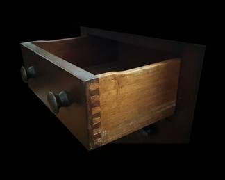 Vintage Martha Washington Mahogany Sewing Cabinet third image