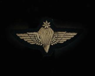 British Army Parachute Regiment Bullion Qualification Badge