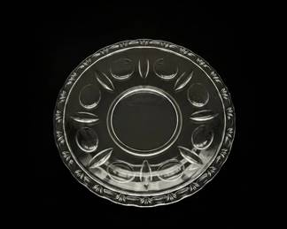 Fostoria American Clear Glass Salad Plate