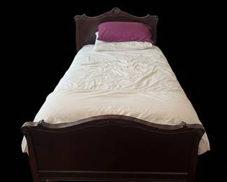 French Provincial Style Twin Sleigh Bed