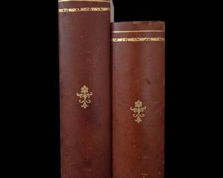 Vintage Faux Leather BookShaped Bookends third image