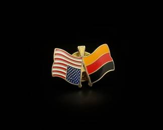 USA and Germany Friendship Lapel Pin