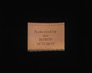 Smithbilt White Felt Cowboy Hat Mayor of Calgary Presentation third image