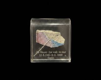 Berlin Wall Fragment Souvenir second image