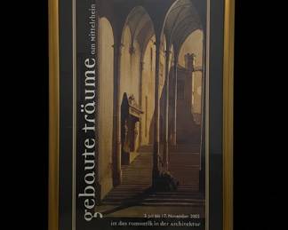Gebaute Trume am Mittelrhein Exhibition Poster