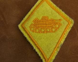 Swiss Army Tank Crewman Collar Badge