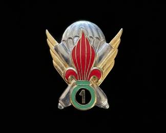 French Foreign Legion first Foreign Parachute Heavy Mortar Company er CEPML Insignia