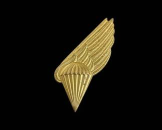 WWII US Army Air Corps Sterling Silver Meyer Pilot Badge