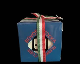 Vintage Hungarian Rubiks Cube Bvs Kocka in Original Packaging