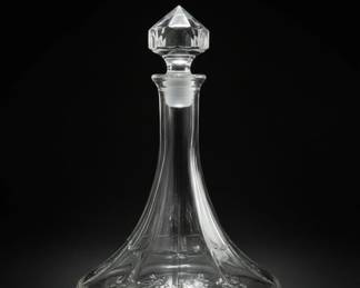 Steuben Crystal Spiral Stemware and Decanter Collection