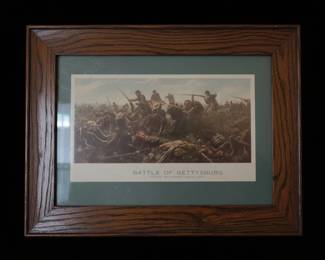 James Walker Battle of Gettysburg Print second image