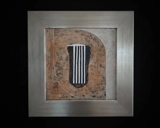 Contemporary Mixed Media Abstract Wall Art