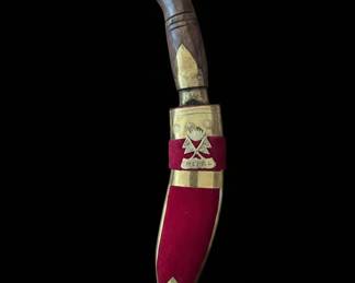 Vintage Nepalese Kukri Knife