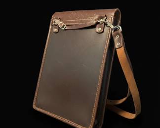 Vintage Soviet Military Officers Map Case or Tablet Bag