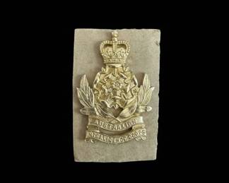 Australian Intelligence Corps Hat Badge Anodised