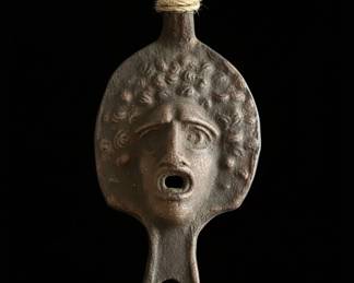 Stobi Archaeological Site Replica Terracotta Oil Lamp second image