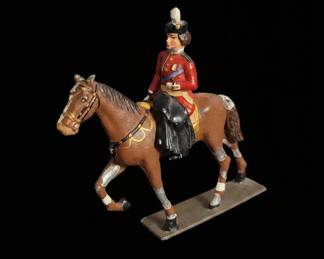 Britains Ltd. Queen Elizabeth II on Burmese Toy Figure