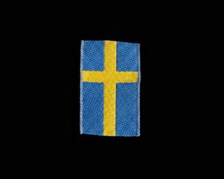 Swedish Flag Embroidered Patch Sewon