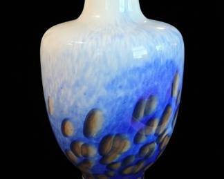 Alicja Hand Made in Poland Art Glass Vase second image