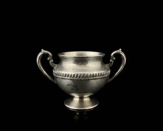 SilverPlated Sugar Bowl and Creamer Set