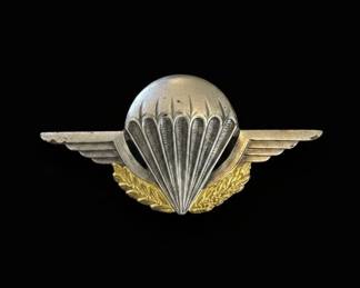 French Paratrooper Qualification Badge Brevet Parachutiste Delsart