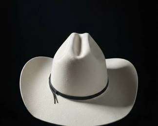 Smithbilt White Felt Cowboy Hat Mayor of Calgary Presentation