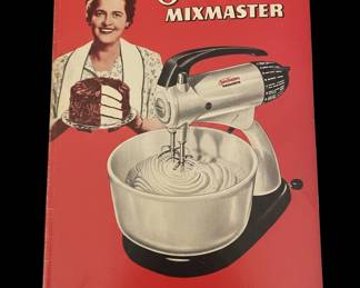 Vintage Sunbeam Mixmaster Instruction and Recipe Booklet