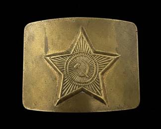 Soviet Union Military Belt Buckle Red Army