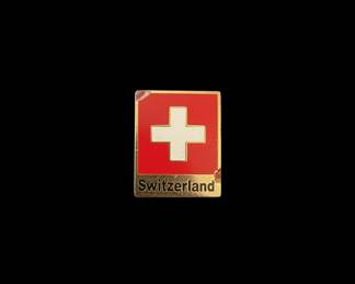 Switzerland Flag Souvenir Lapel Pin
