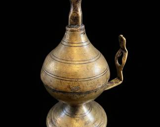 Vintage Indian Brass Oil Lamp Chirag second image