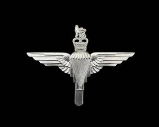 British Army Parachute Regiment Qualification Wings Badge Queens Crown