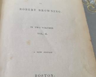 Poems by Robert Browning, Vol. II, third image
