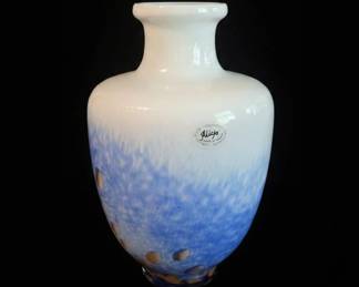 Alicja Hand Made in Poland Art Glass Vase